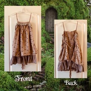 ~flowy cottagecore floral sundress~